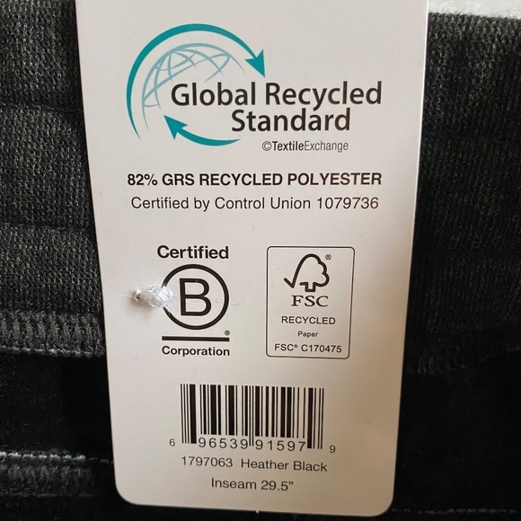 Mondetta Ladies’ Fleece Joggers, Heathered Black/Dark Gray, Small, NWT - Picture 5 of 15